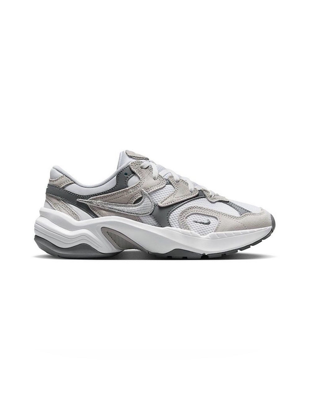GENTLY USED Nike AL8 Women’s Sneakers - White Metallic Silver - 7.5